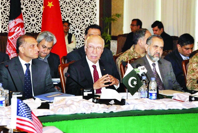 Four-country talks resume on path to Afghan peace