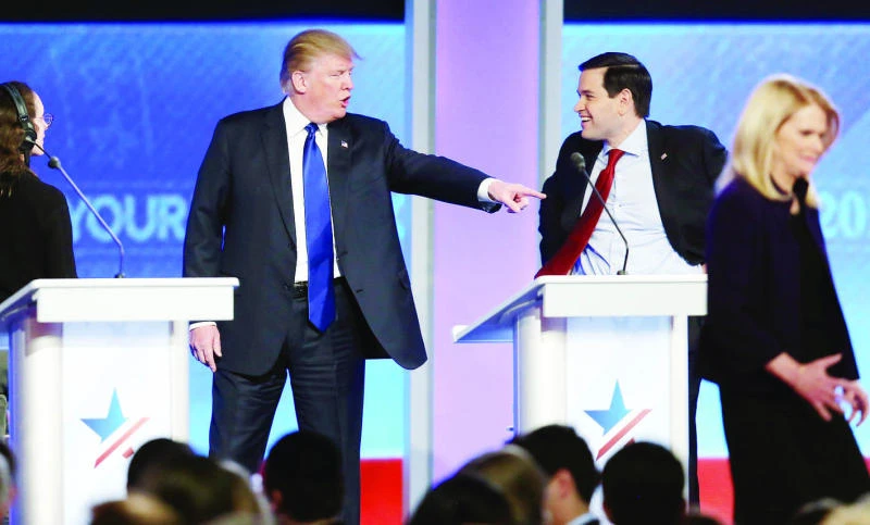 Rubio under fire at GOP debate