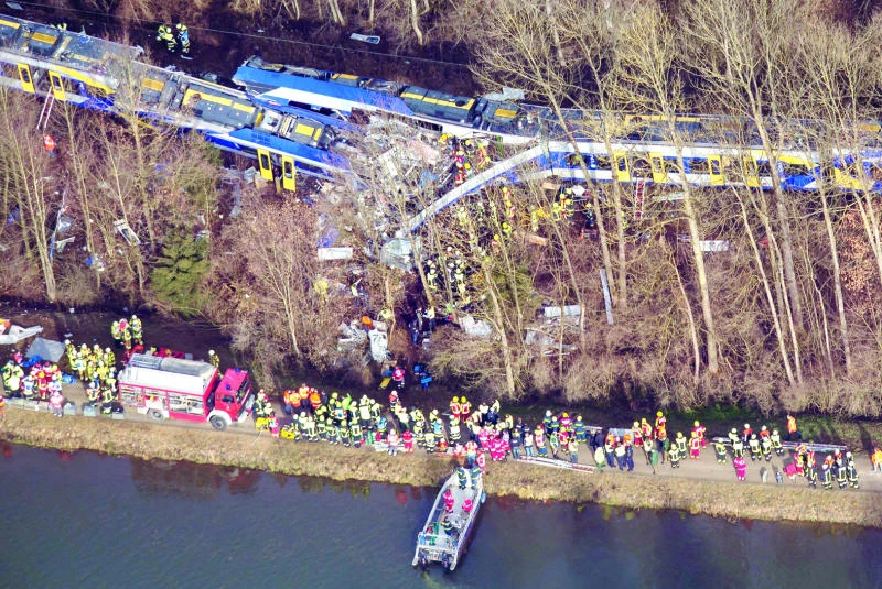 Deadly train crash shakes Germany