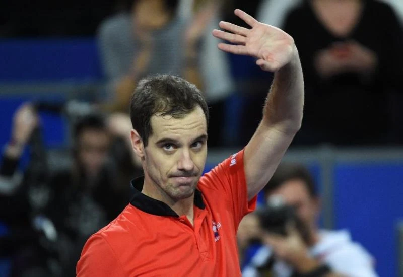 Top seed Gasquet quits Rotterdam tilt with groin injury