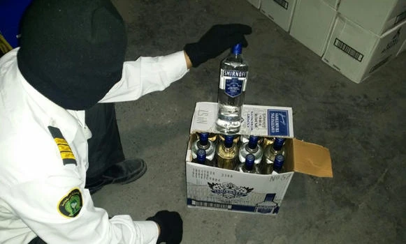 Customs foil attempt to smuggle big liquor shipment