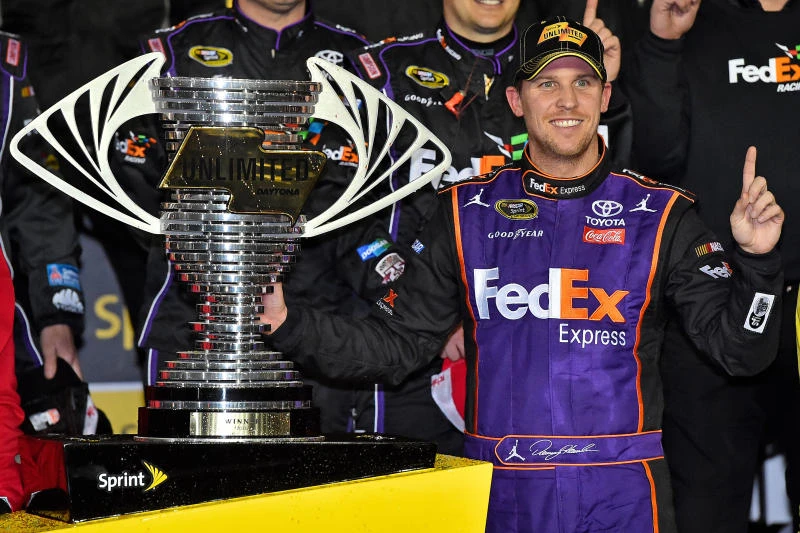 Denny Hamlin wins opening Daytona race for 3rd time