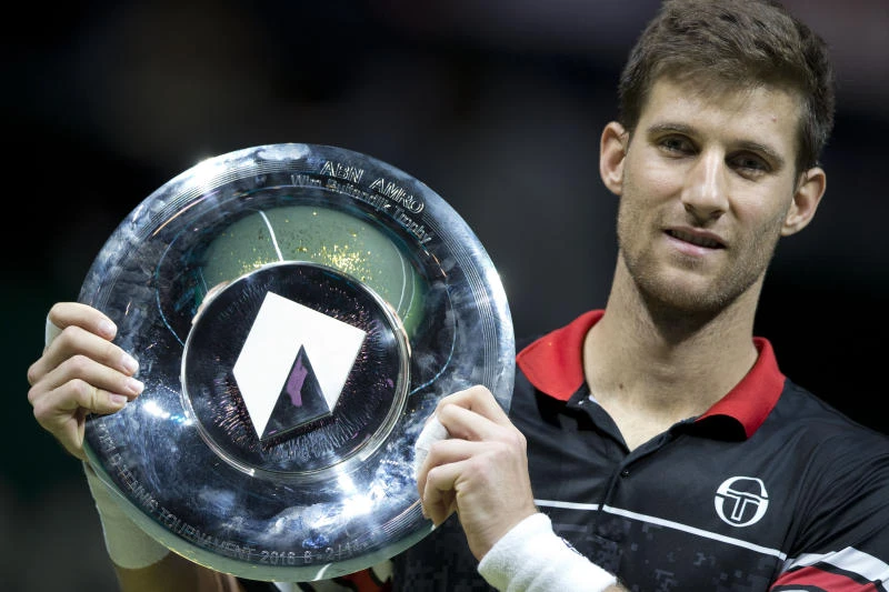 Comeback king Klizan rallies past Monfils for Rotterdam title