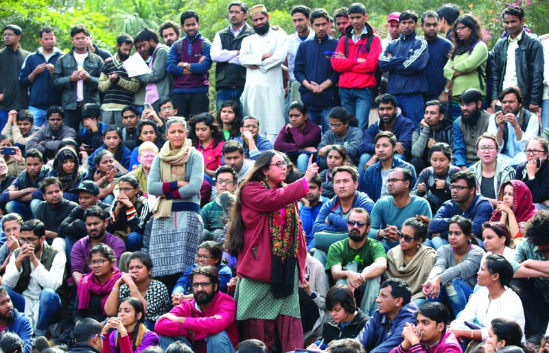 Students, media attacked as India sedition row escalates