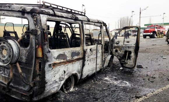 Two police dead in blast in Russia’s North Caucasus