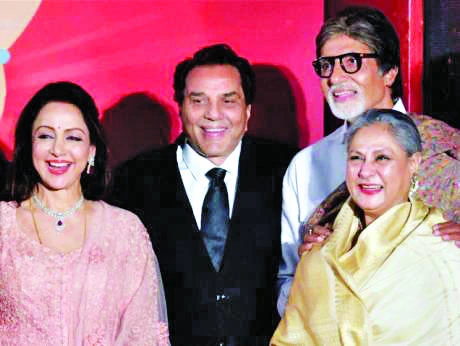 Hema brings ‘Sholay’ team together for album launch
