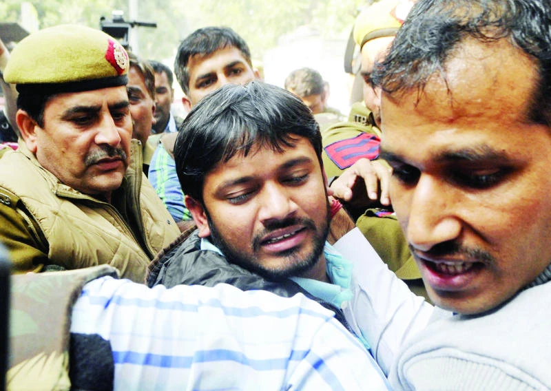 Sedition row: Goons attack accused student in court