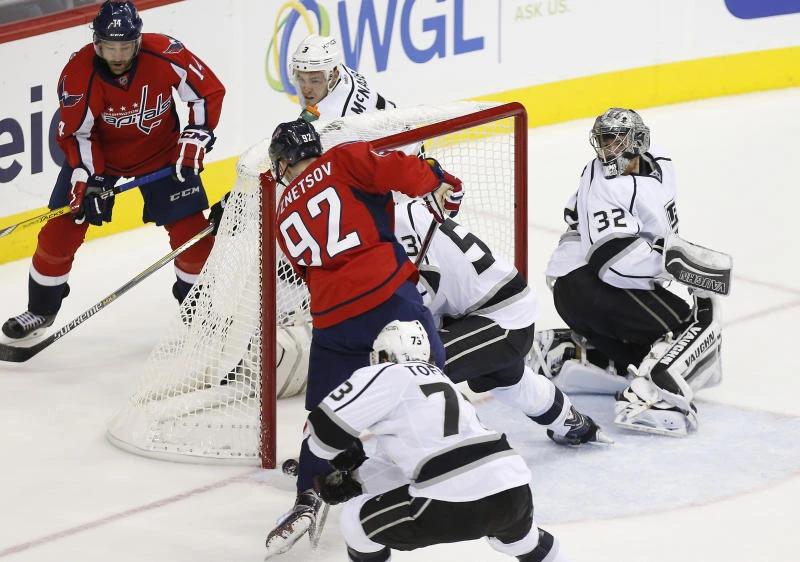 Kuznetsov goal lifts Capitals to comeback victory over Kings