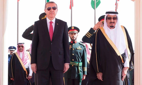 King, Erdogan discuss regional developments