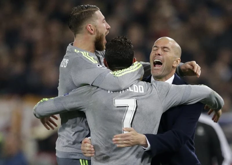 Zidane keeps cool as Real marches on in CL