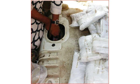 Attempts to smuggle 151kg hashish foiled