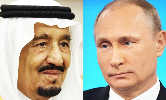 King and Putin discuss regional developments