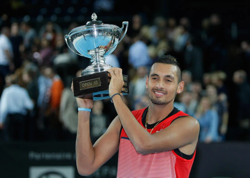 Kyrgios stuns Cilic for Marseille title