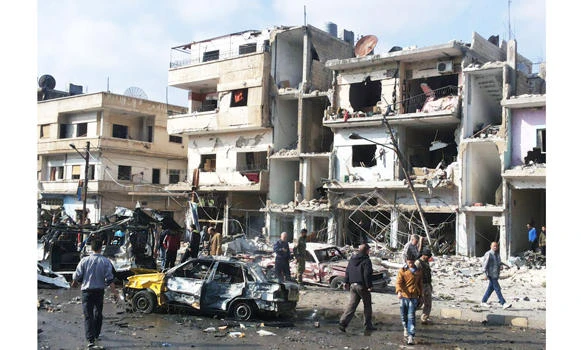 Blasts kill 30 in Syria’s Homs; Kerry pushes cease-fire