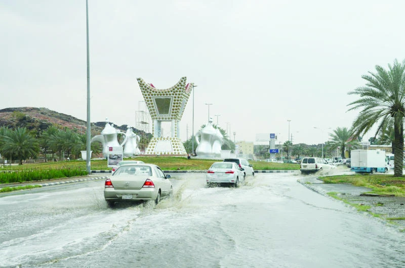 Rain returns to Saudi cities