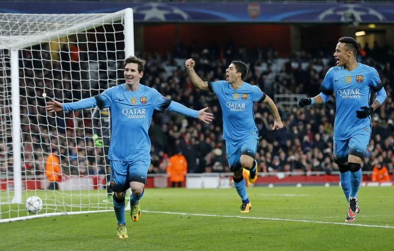 Messi magic leaves Arsenal spellbound; Juve in dramatic Bayern draw