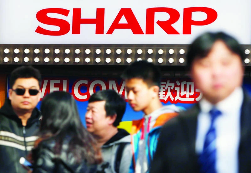 Japan’s century-old Sharp bets
future on foreign takeover