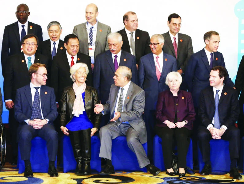 G-20 officials promise to shore up sagging growth