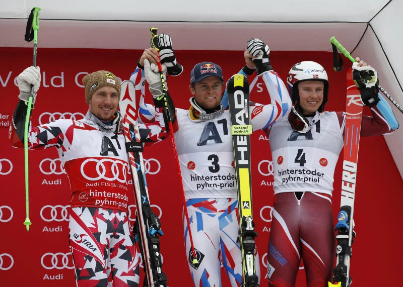Double delight for Pinturault in World Cup