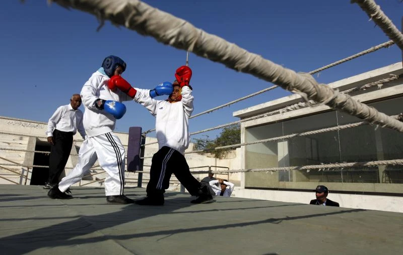 In Pakistan, young female boxers punch through gender barriers