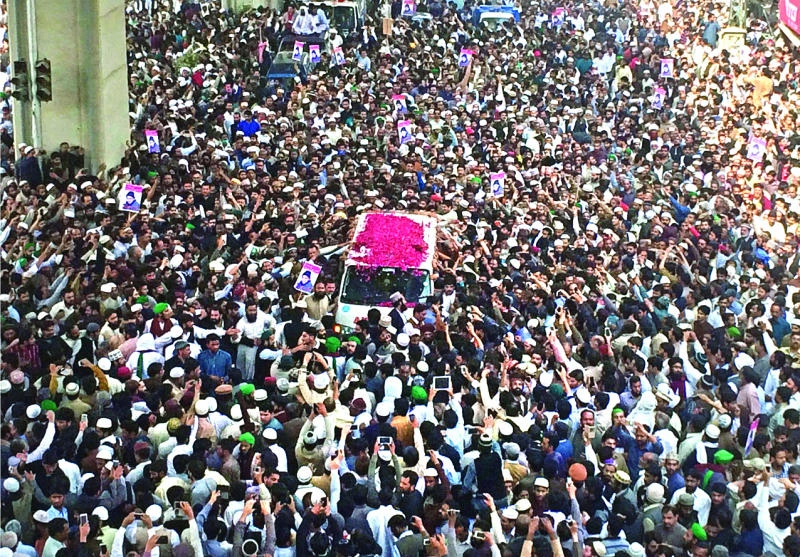 Tensions high at Taseer assassin’s funeral