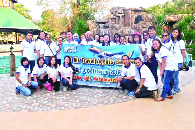 Gulf Air briefs travel agents in Bangkok