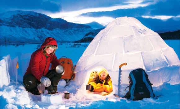 Winter wonders of Sweden