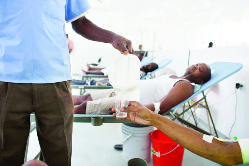 Cholera quietly still kills dozens a month in Haiti
