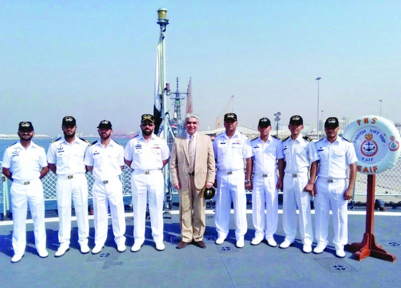 Pakistan Navy ship arrives on goodwill mission