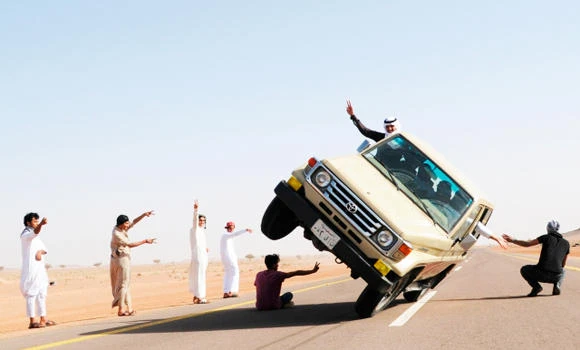 Police crack down on drifters in Riyadh