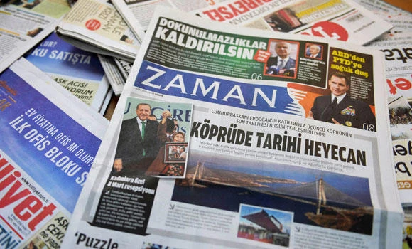 Turkey daily defiant after raid as rally dispersed