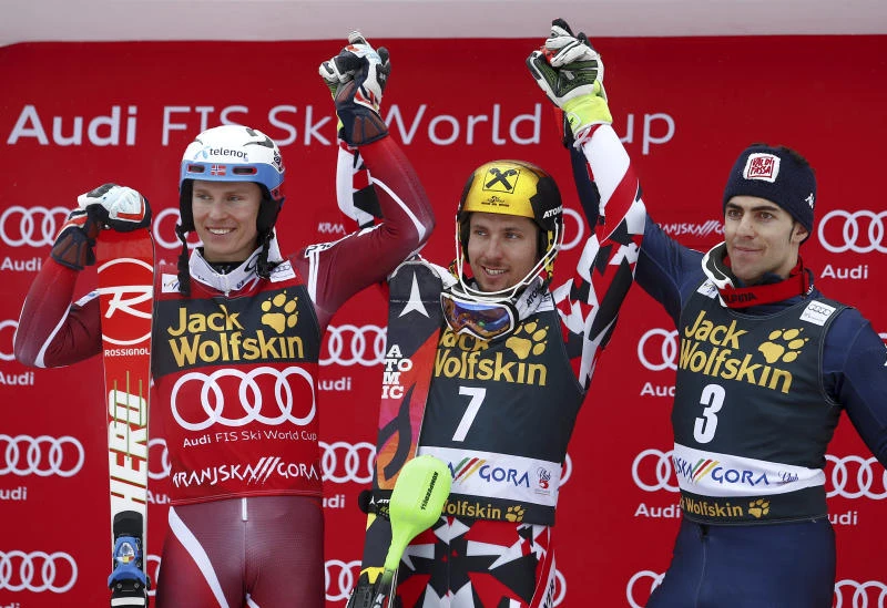 Hirscher wins; Kristoffersen takes slalom title