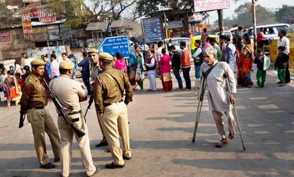 Indian police arrest nine over church attack