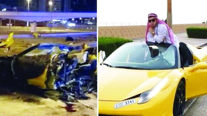 Haunting photo of Dubai Ferrari crash victim surfaces