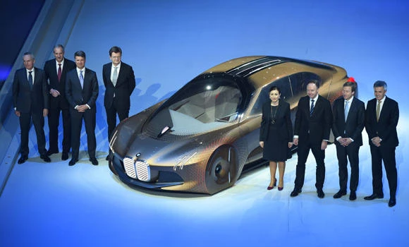 On its 100th anniversary, BMW shows off concept car for the self-driving future