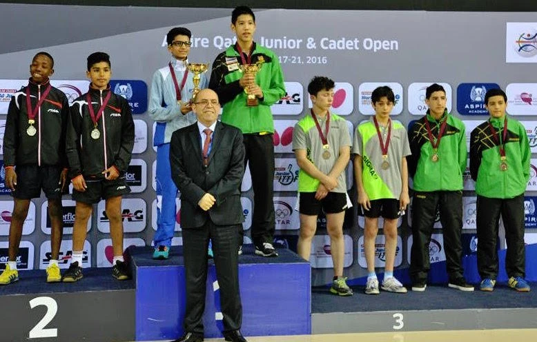 Rahman wins doubles TT gold at Aspire Qatar tourney