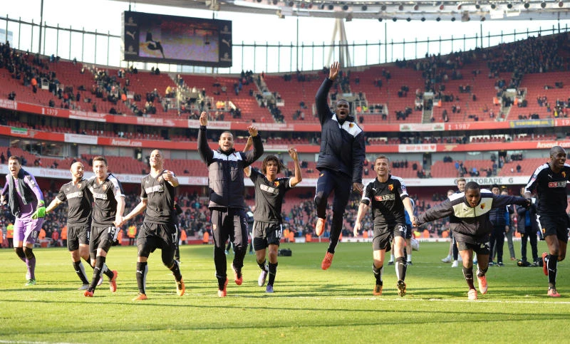 Watford stuns holders Arsenal in FA Cup