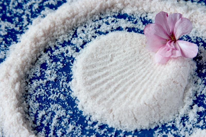 A beauty hack to be taken with a pinch of salt, literally