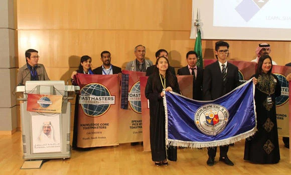 Toastmasters shine at Riyadh event