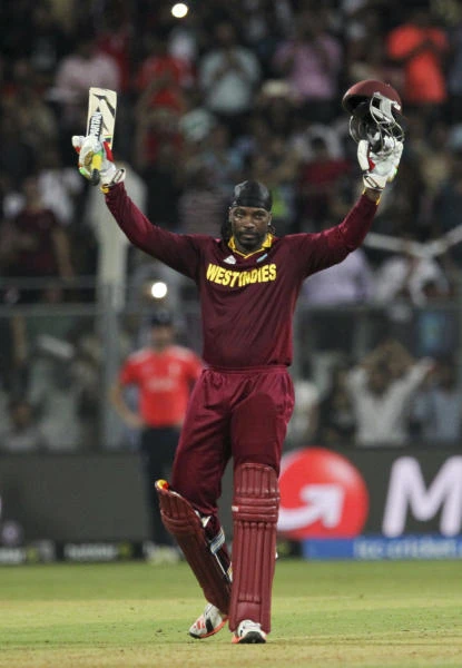 Gayle-storm blows away England