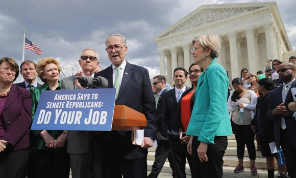 Obama pick for Supreme Court begins visiting Senate Democrats