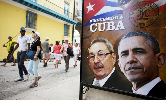 Obama looks to seal Cuba engagement on historic trip
