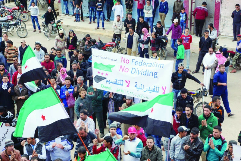 Syria rebels nix Kurd federal region as move to partition