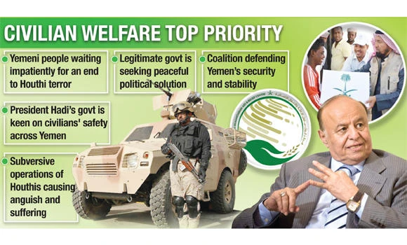 Hadi govt committed to peaceful solution