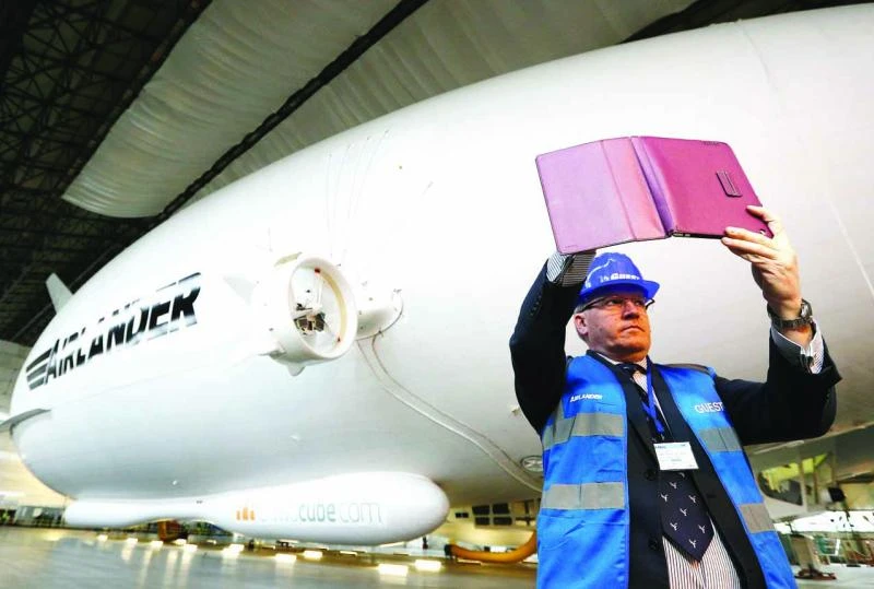 World’s longest aircraft readies for first flight in Britain