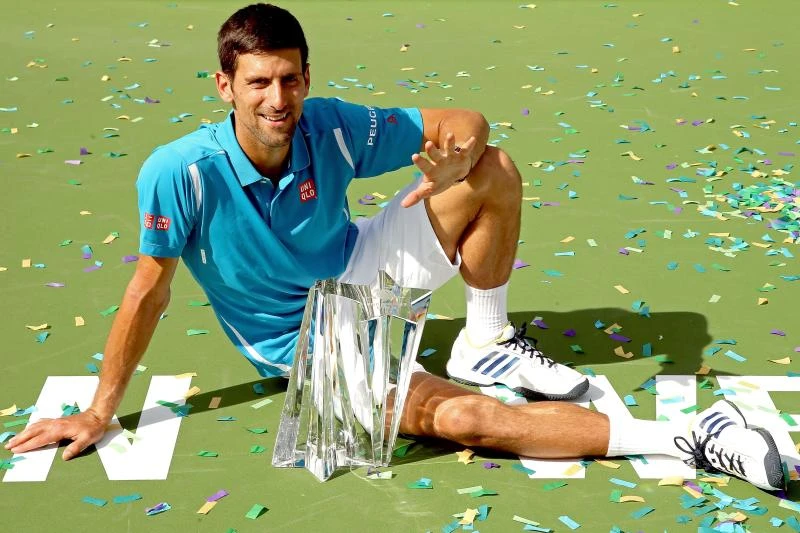 Djokovic, Azarenka roll to easy title wins at Indian Wells