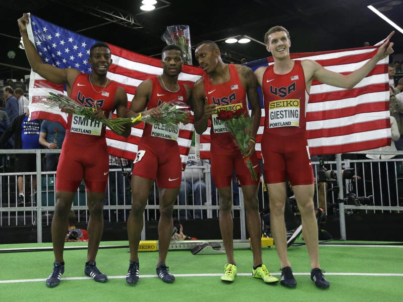 Americans dominate on final day of world indoors