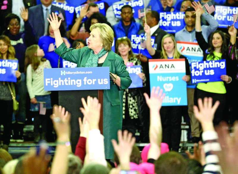 Clinton, Trump maintain leads