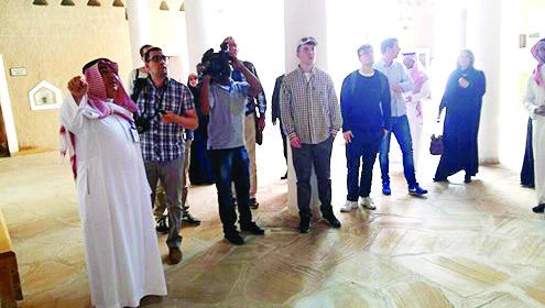 KFIP winners tour Al-Masmak Museum