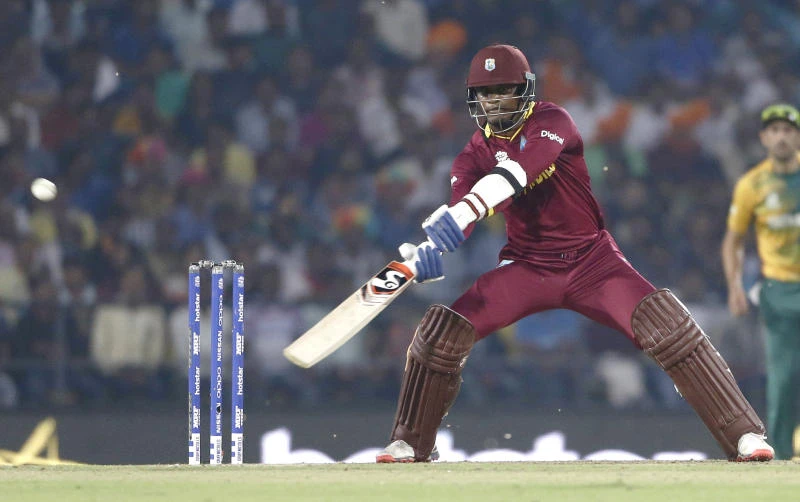 Windies escapes to victory, enter semis